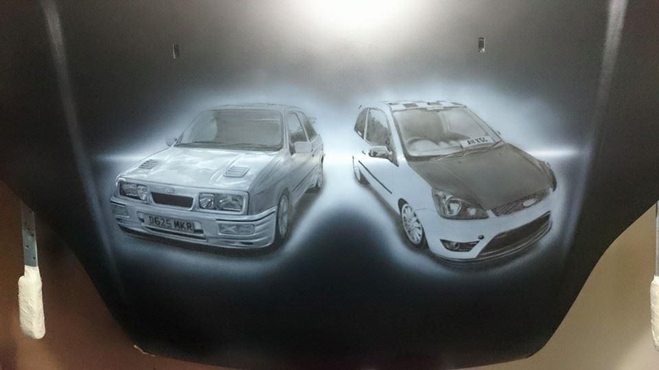 Two Fords Bonnet 1